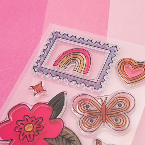 Jen Hadfield Stardust Clear Stamps 9/Pkg- - JH013812 Jen Hadfield Stardust Clear Stamps 9/Pkg- - JH013812