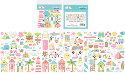 Doodlebug Odds & Ends Die-Cuts-Seaside Summer OE7764 - 842715077645