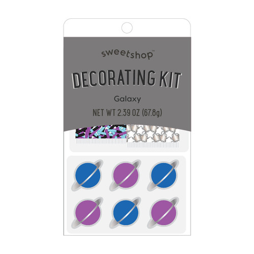 Sweetshop Decorating Kit-Galaxy, 8 Pieces -34016206 - 718813175166