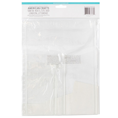 We R Memory Keepers Cinch Stotage Pouch 3/Pkg60000606