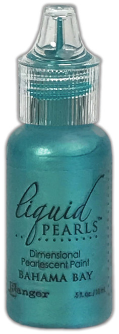 Ranger Liquid Pearls Dimensional Pearlescent Paint .5oz-Bahama Bay LPL-70887 - 789541070887