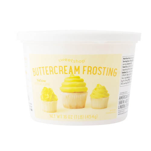 Sweetshop Buttercream Frosting 16oz-Classic Yellow 34011819 - 718813143592