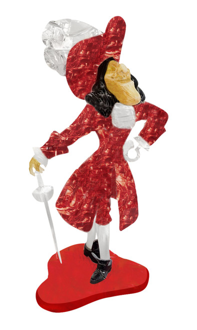 BePuzzled 3D Licensed Disney Crystal Puzzle-Captain Hook 31138 - 023332311385