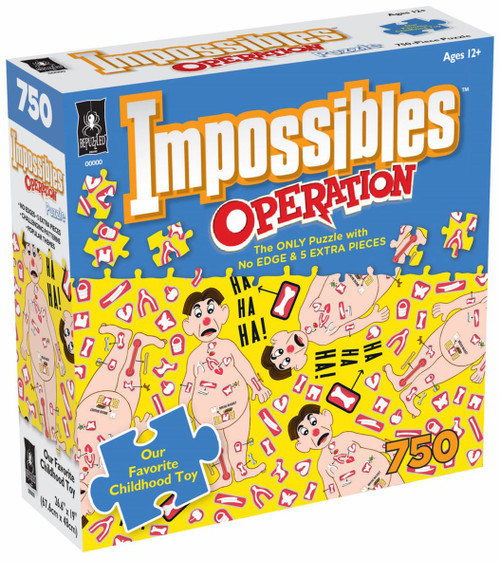 BePuzzled Impossibles Jigsaw Puzzle 750 Pieces 19"X26.5"-Operation 33937 - 023332339372