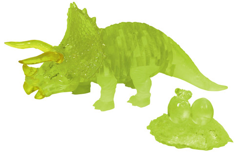 BePuzzled 3D Crystal Puzzle-Triceratops With Baby 31210 - 023332312108
