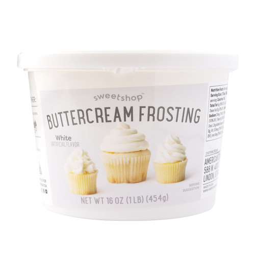 3 Pack Sweetshop Buttercream Frosting 16oz-Bright White -34011822 - 718813143769