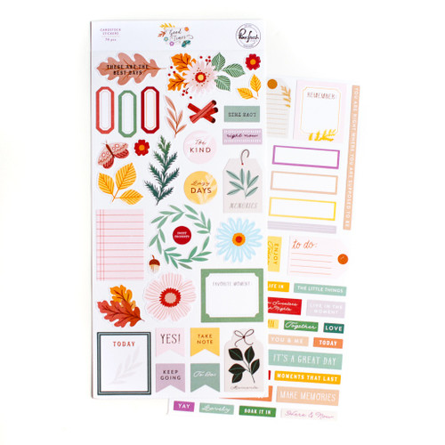 3 Pack - PinkFresh Cardstock Stickers-Good Times - PFGO7022 - 736952876331