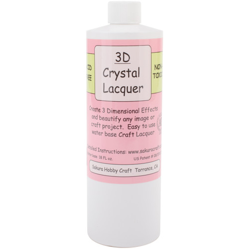 3D Crystal Lacquer Refill-18oz -1818 - 606250018187