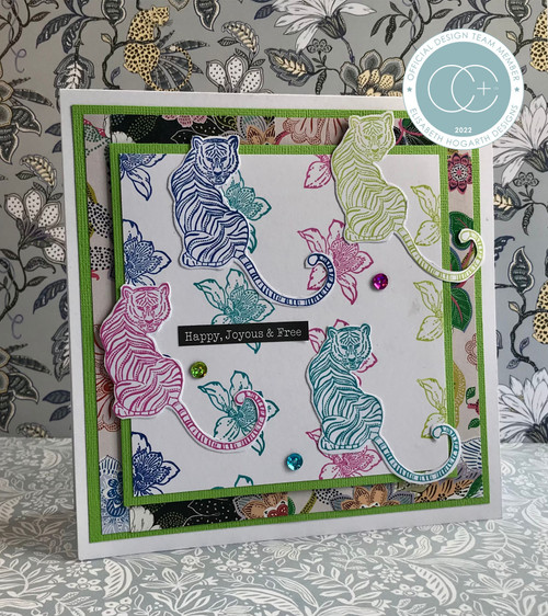 Craft Consortium A5 Clear Stamps-Enchanted Jungle CSTMP080