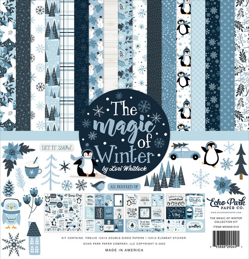 Echo Park Collection Kit 12"X12"-The Magic Of Winter OW291016 - 793888090491