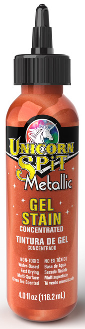 2 Pack - Unicorn Spit Sparkling Wood Stain & Glaze 4oz-Metallic Athena - 5775-7003 - 076818007203