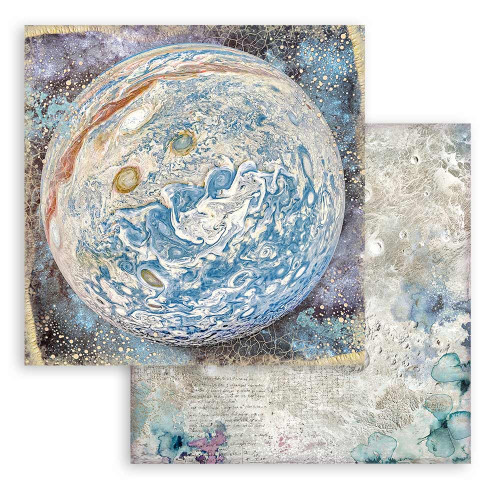 2 Pack Stamperia Backgrounds Double-Sided Paper Pad 8"X8" 10/Pkg-Cosmos Infinity, 10 Designs/1 Each SBBS71