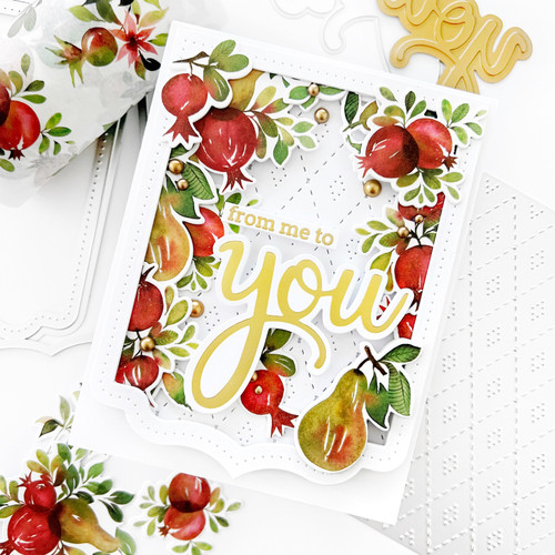 2 Pack - Pinkfresh Studio Hot Foil Plate-Sentiment Suite: You - PF163022 2 Pack - Pinkfresh Studio Hot Foil Plate-Sentiment Suite: You - PF163022