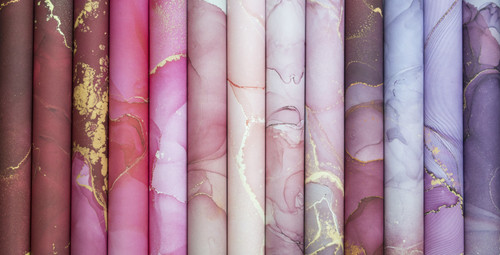 2 Pack - Craft Consortium Double-Sided Paper Pad 6"X6" 40/Pkg-Ink Drops - Rose, 20 Designs - CPAD022B