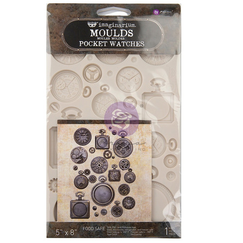 Finnabair Decor Moulds 5"X8"-Pocket Watches - 969431 - 655350969431
