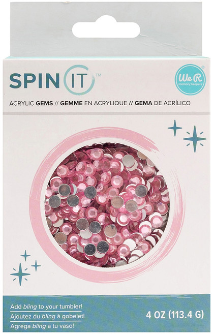 We R Memory Keepers Spin It Rhinestones 4oz-Lip Gloss 34006118 - 718813468244