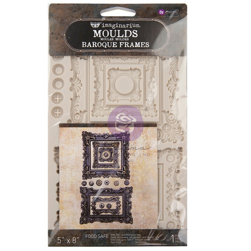 Finnabair Decor Moulds 5"X8"-Baroque Frames - 969363 - 655350969363