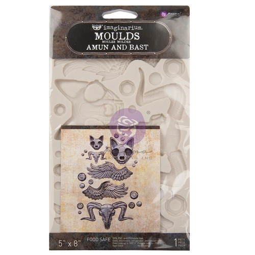 Finnabair Decor Moulds 5"X8"-Amun & Bast - 969356 - 655350969356