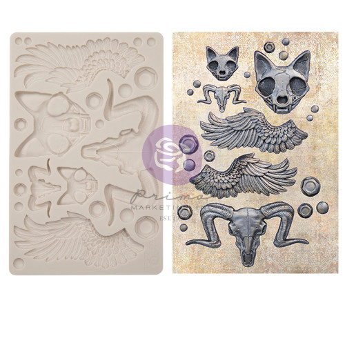 Finnabair Decor Moulds 5"X8"-Amun & Bast - 969356