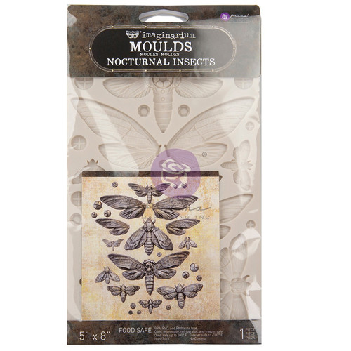 Finnabair Decor Moulds 5"X8"-Nocturnal Insects - 969417 - 655350969417 Finnabair Decor Moulds 5"X8"-Nocturnal Insects - 969417 - 655350969417