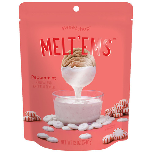 Sweetshop Flavored Melt'ems 12oz-Peppermint -34011681 - 718813997744