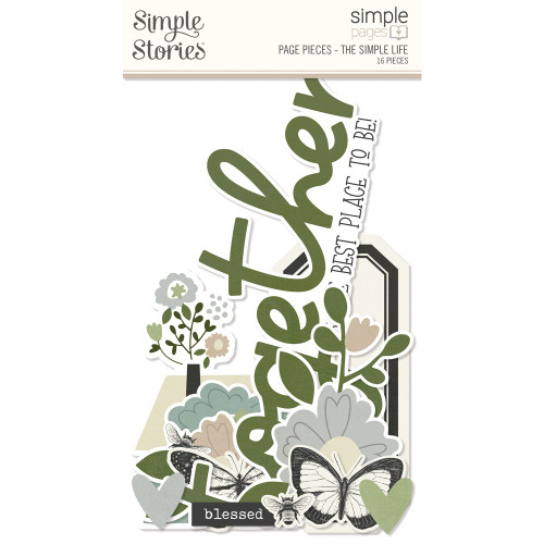 Simple Stories Simple Pages Page Pieces-The Simple Life IMP18827 - 810079987894