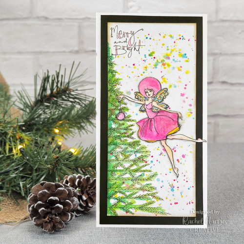 Creative Expressions 6"X4" Clear Stamp Set By Jane Davenport-Snowflake Fairy CEJDCS14