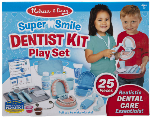 Melissa & Doug Super Smile Dentist Play Set- - MD8611 - 000772086110