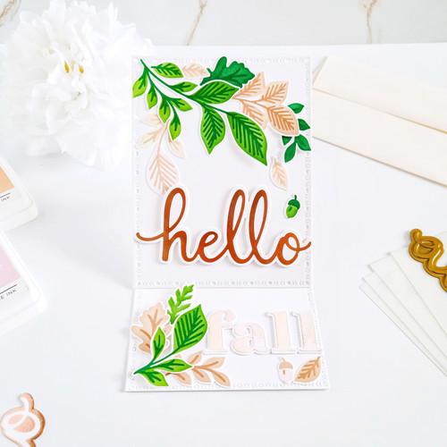 Pinkfresh Studio Stencils 4.25"X5.25" 4/Pkg-Fall Foliage Layering - PF162222 Pinkfresh Studio Stencils 4.25"X5.25" 4/Pkg-Fall Foliage Layering - PF162222