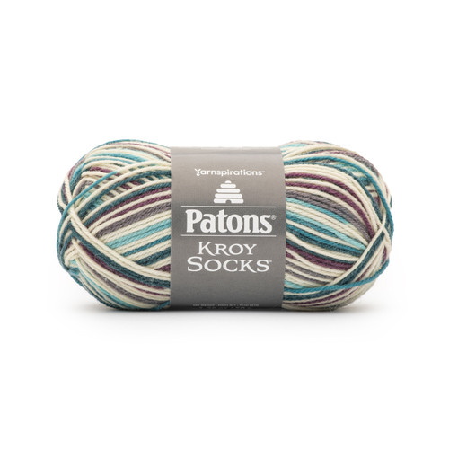 6 Pack - Patons Kroy Socks Yarn-Northern Lights - 243455-55751 - 057355515048