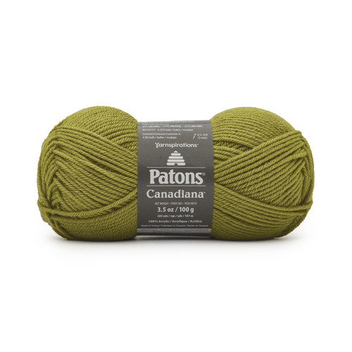 6 Pack - Patons Canadiana Yarn - Solids-Spring Green - 244510-10760 - 057355515406