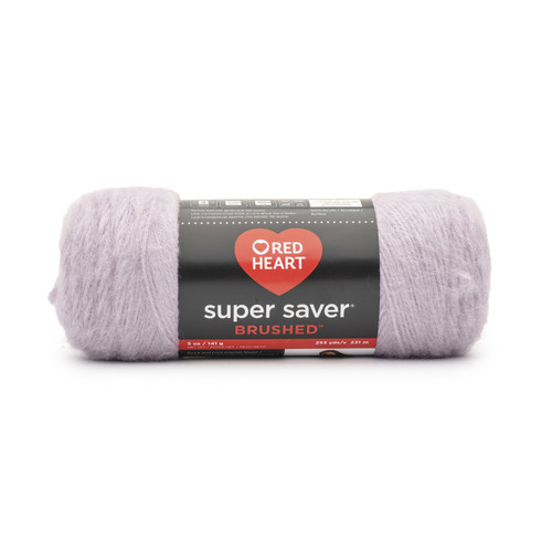Red Heart Super Saver Brushed Yarn-Lilac Dew - E309-5054 - 073650061950 Red Heart Super Saver Brushed Yarn-Lilac Dew - E309-5054 - 073650061950