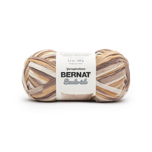 Bernat Suede-ish Yarn-Driftwood 161091-91022 - 057355513471