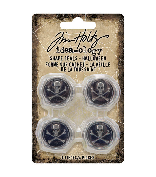 Idea-Ology Metal Shape Seals 4/Pkg-Halloween TH94269 - 040861942699