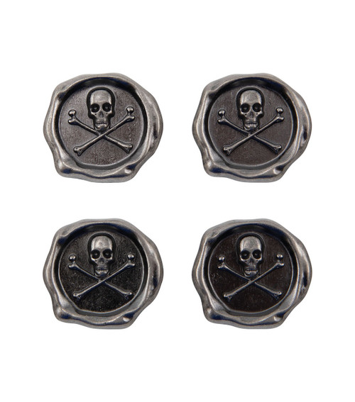 Idea-Ology Metal Shape Seals 4/Pkg-Halloween TH94269