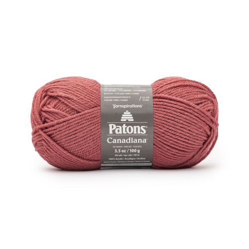 Patons Canadiana Yarn Solids-Rosette 244510-10756 - 573555153694