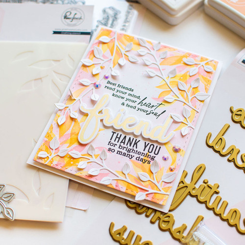 Pinkfresh Studio Hot Foil Plate-Phrase Builder: Hello Hot Foil - PF169522 Pinkfresh Studio Hot Foil Plate-Phrase Builder: Hello Hot Foil - PF169522