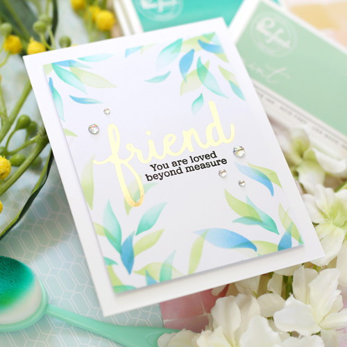 Pinkfresh Studio Hot Foil Plate-Phrase Builder: Hello Hot Foil - PF169522 Pinkfresh Studio Hot Foil Plate-Phrase Builder: Hello Hot Foil - PF169522
