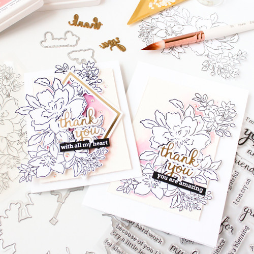 Pinkfresh Studio Die Set-Grow Wild PF168622
