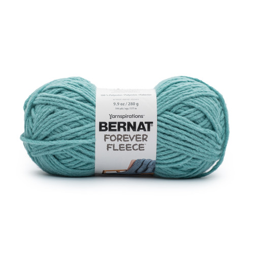 Bernat Forever Fleece Yarn-Blue Teal 166061-61026 - 057355510036