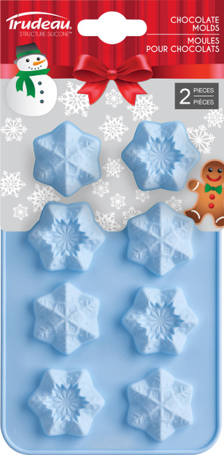 Trudeau Silicone Chocolate Mold-Snowflake -05117575 - 063562647908