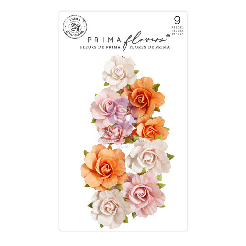 Prima Marketing Mulberry Paper Flowers-Luna/Luna FG661892 - 655350661892