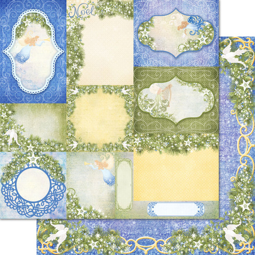 Heartfelt Creations Double-Sided Paper Pad 12"X12" 24/Pkg-Joyous Noel HCDP1-2142