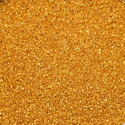 AC Food Crafting Bulk Pearlized Sanding Sugar Sprinkles 50lb-40 Mesh Gold SP11169 - 765468026688