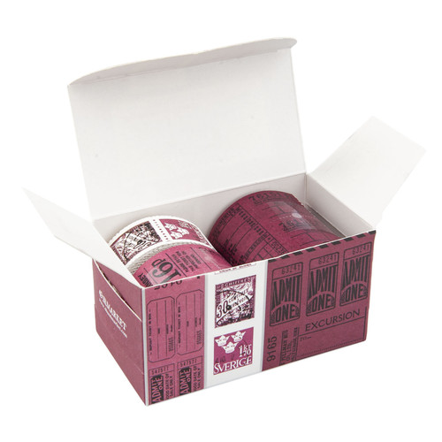 49 And Market Vintage Bits Ticket Essentials-Plum - VBTICKET-37452