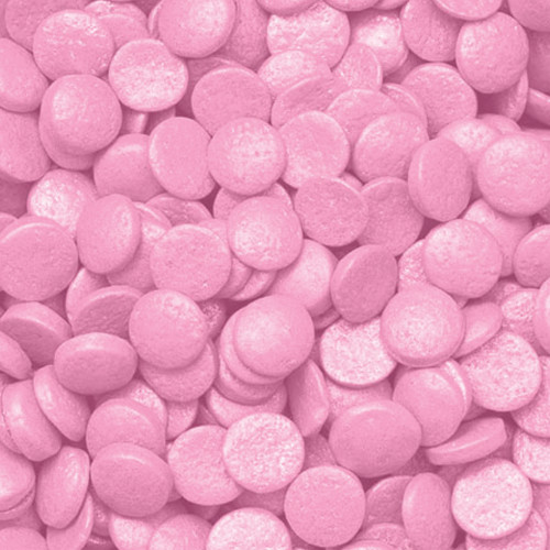 AC Food Crafting Bulk Polished Sequin Sprinkles 5mm 25lbs-Medium Pink SP11510 - 765468026961