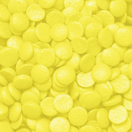 AC Food Crafting Bulk Polished Sequin Sprinkles 5mm 25lbs-Bright Yellow SP11466 - 765468027036
