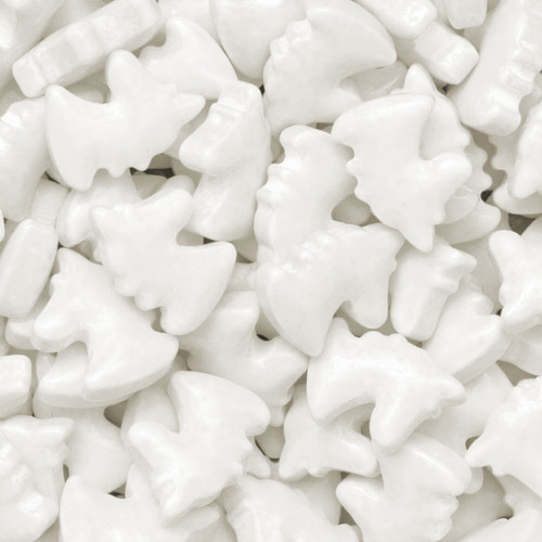 AC Food Crafting Bulk Polished Pressed Candy Sprinkles 25lbs-Unicorn Head White -SP12128 - 765468018188