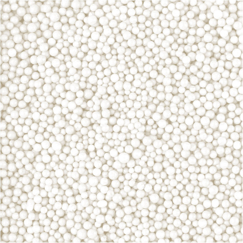 AC Food Crafting Bulk Polished Nonpariel Sprinkles 25lbs-White SP10669 - 718813182331