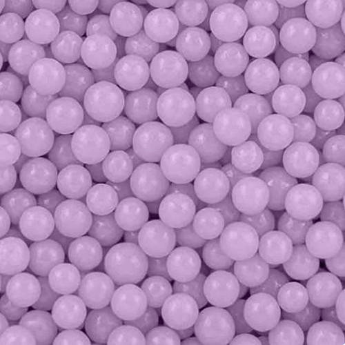 AC Food Crafting Bulk Soft Crunch Pearl Sprinkles 4mm 25lbs-Polished Light Purple -SP10846 - 718813515849